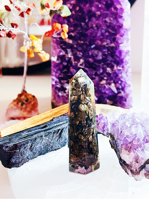 Punta generador de Pirita imant de diners | Abundància i èxit