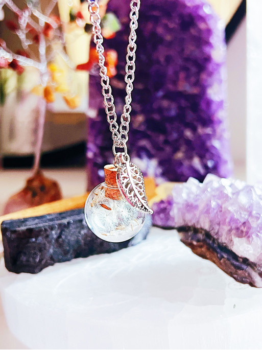 Dandelion Whisper Necklace ✨ made of stainless steel