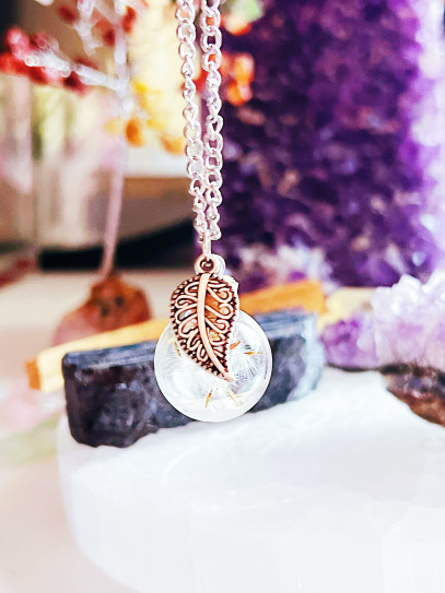 Dandelion Whisper Necklace ✨ made of stainless steel