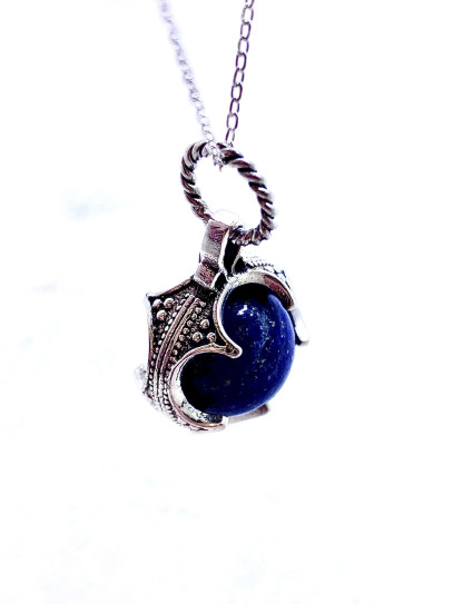 Collar 'Gotland' XL de Lapislázuli - Sabiduría