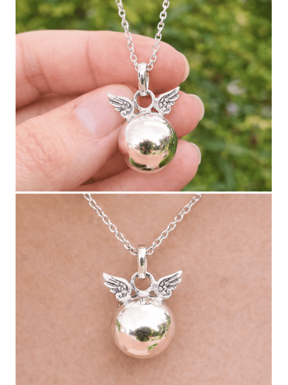 Collar Ángel del Cielo ✨ Llamador ángeles