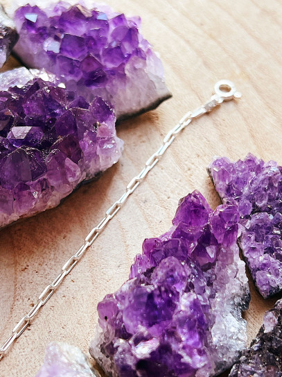 Pulsera 'Deméter' de plata