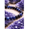 🔮 Sodalite, Lapis Lazuli and Tourmaline Intelligence Portal Bracelet 6mm | Studies