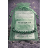 Malachite 'Asha' bracelet 8mm | Protection and meditation