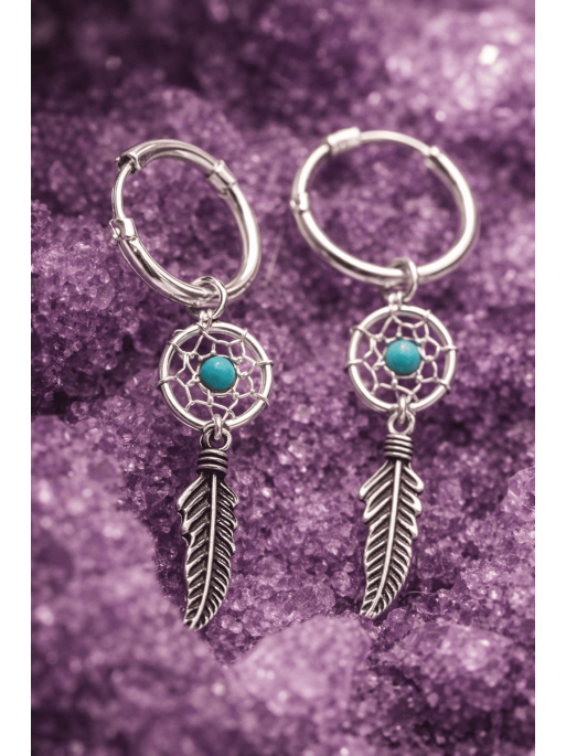 Aros Alas de Turquesa ✨ Atrae la prosperidad y felicidad