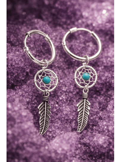 Aros Alas de Turquesa ✨ Atrae la prosperidad y felicidad