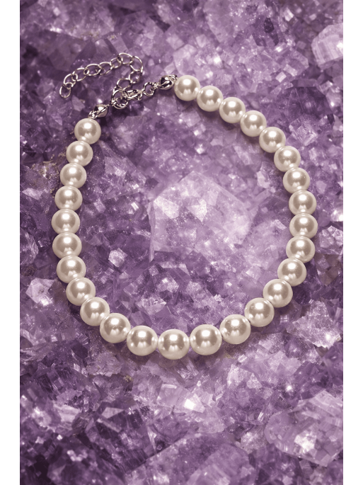 Pulsera de Perla natural y Protección divina ✨