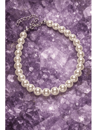 Pulsera de Perla natural y Protección divina ✨