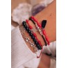 Pulsera 'Glinda' de Nudo Brujas y Turmalina negra