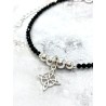 Witches Knot and Black spinel 'Glinda' bracelet