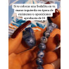 🔮 Pulsera Signo del Zodiaco Sagitario de Sodalita, Lapislázuli y Turmalina 6mm | Estudios