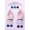 🔮 Pulsera Signo del Zodiaco Sagitario de Sodalita, Lapislázuli y Turmalina 6mm | Estudios