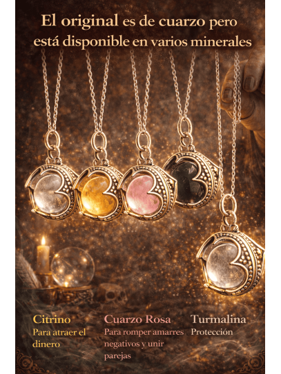 Collar 'Gotland' de Cuarzo Citrino