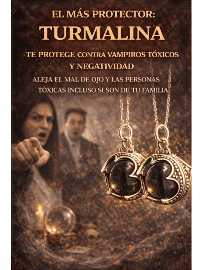 Collar 'Gotland' de Turmalina negra plano - Historia medieval