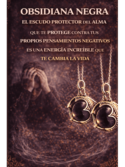 Collaret 'Gotland' XL d'Obsidiana negra - Escut protector