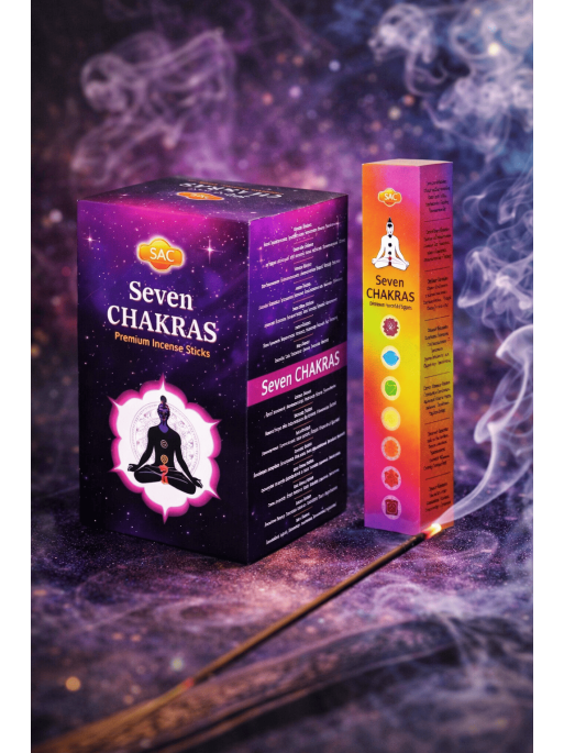 7 Chakras SAC - Incienso Premium Sac en varilla