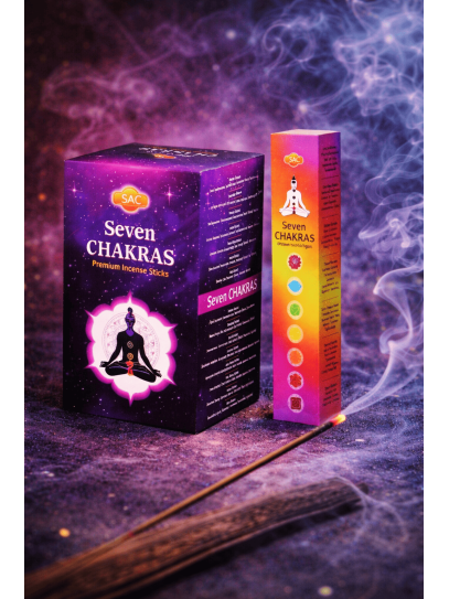7 Chakras SAC - Premium Incense Stick