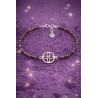 Tiger's Eye and Silver Stealth Money Magnet Anklet