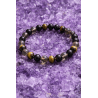 Triple protection bracelet to attract money ✨ Tourmaline, Tiger's Eye and Smoky Quartz