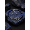 Triple Protection Magic Spell Bracelet 🔮 Silver · Witch's Knot · Tetragrammaton · Lapis Lazuli