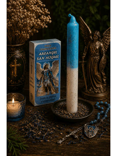 Espelma de Protecció Suprema ✨ Espelma preparada Arcàngel Sant Miquel