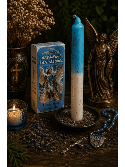 Espelma de Protecció Suprema ✨ Espelma preparada Arcàngel Sant Miquel