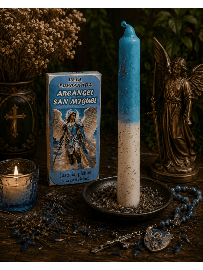 Supreme Protection Candle ✨ Prepared candle Archangel Saint Michael