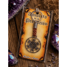 Llavero talismán de protección y curación: Metatrón (cuero)