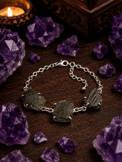 Pulsera ÚNICA EDICIÓN LIMITADA de MOLDAVITA AUTÉNTICA Y CERTIFICADA