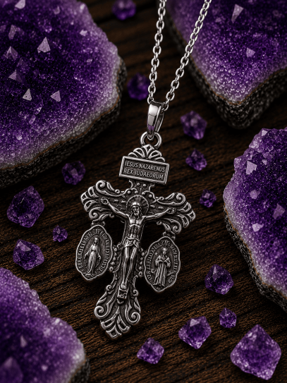 Eternal Light Cross Necklace ✨ | Faith, Protection and Spiritual Strength