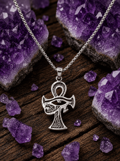 Collar Llave de la Vida Eterna ✨ | Anj Ankh de Protección y Sabiduría