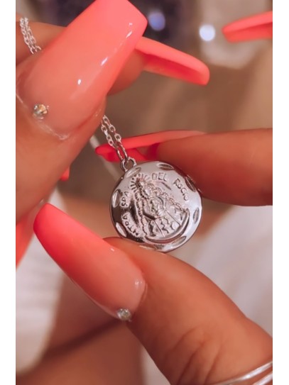 Virgin of El Rocío Necklace ✨ | Faith, Hope and Divine Protection