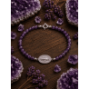 Amethyst and Miraculous Virgin Bracelet | Protection and luck