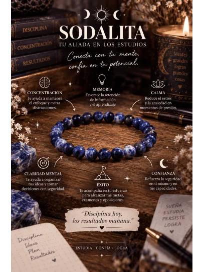 Small Sodalite stone | Intelligence and studies