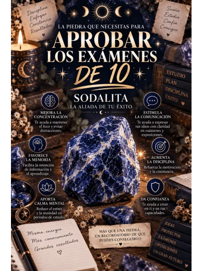 Small Sodalite stone | Intelligence and studies