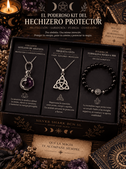 🔮 El Poderós Kit del Feiticeiro Protector - Gotland, Triqueta i Turmalina negra