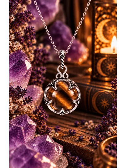 Collar 'Gotland' de Ojo de Tigre