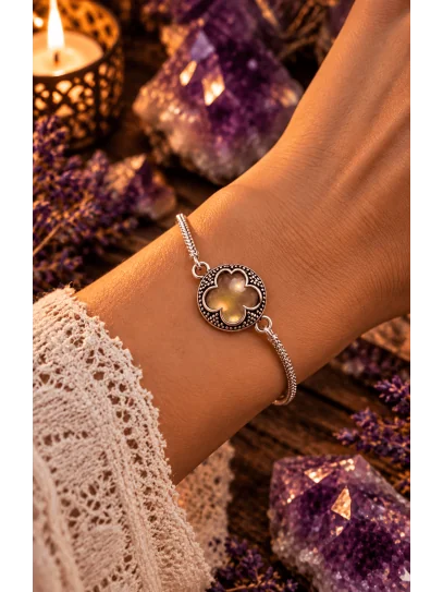 Pulsera 'Gotland' de Citrino - Atrae el dinero y abundancia