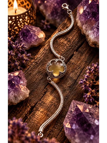 Pulsera 'Gotland' de Citrino - Atrae el dinero y abundancia