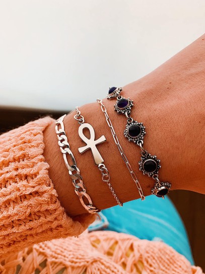 Polsera 'Deméter' de plata