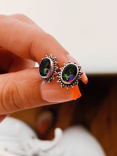 Mystic Topaz 'Aristocracy' earrings