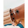 Onyx 'Carolina' bracelet | Protection