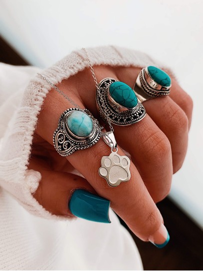 Collar 'Puppy' de plata