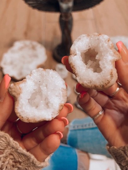 Mini Quartz Geode
