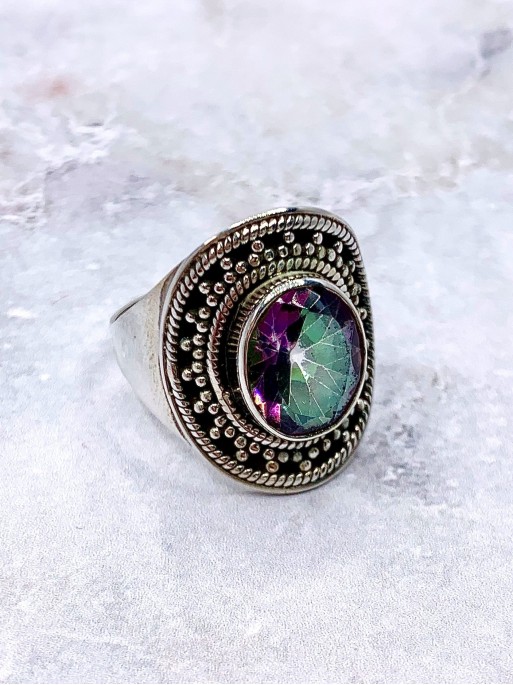 Mystic Topaz 'Carolina' ring