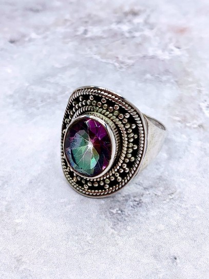 Mystic Topaz 'Carolina' ring