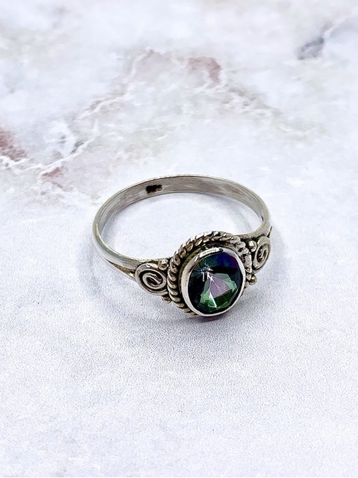 Anell 'Aurea' de Topazi Místic