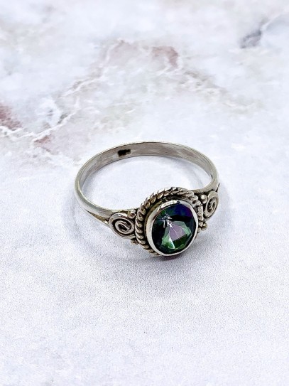 Anell 'Aurea' de Topazi Místic