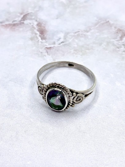 Anell 'Aurea' de Topazi Místic