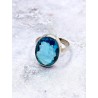 Blue Topaz 'Monroe' ring